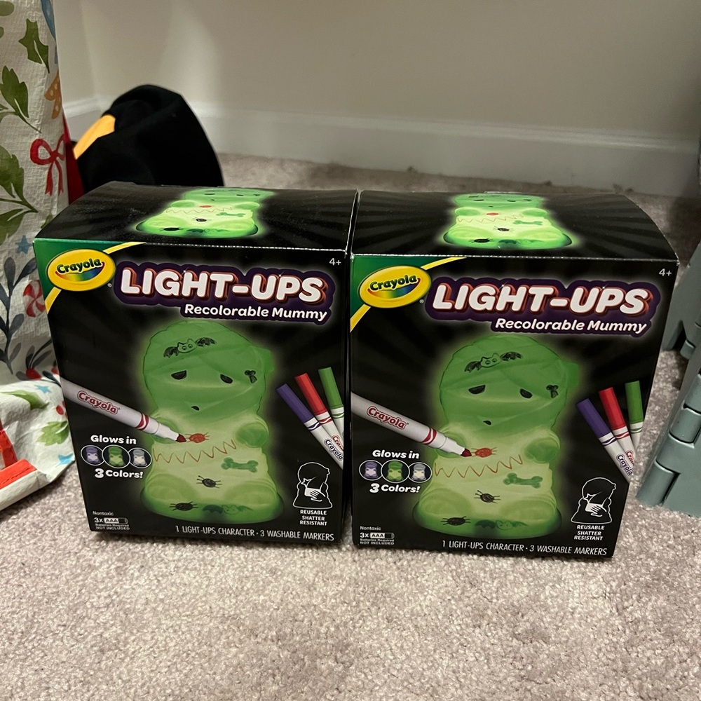 Crayola Light-Ups Recolorable Mummy with Markers